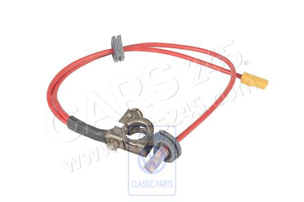 Wiring set for battery + Volkswagen Classic 255971228A