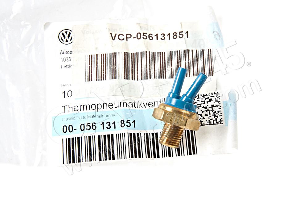 Thermo-pneumatic valve Volkswagen Classic 056131851 5