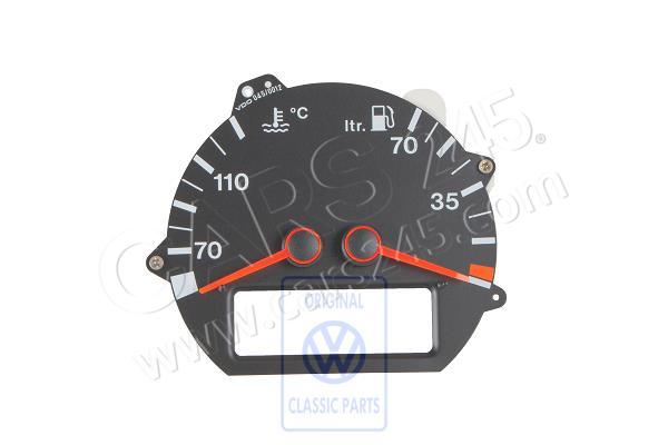 Fuel gauge and coolant temperature display Volkswagen Classic 535919045AD