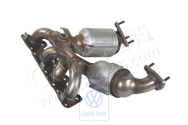 Exhaust manifold with catalytic converter Volkswagen Classic 06F253031RX