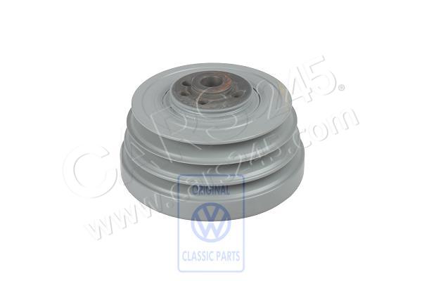 V-belt pulley with vibration damper Volkswagen Classic 075105251D