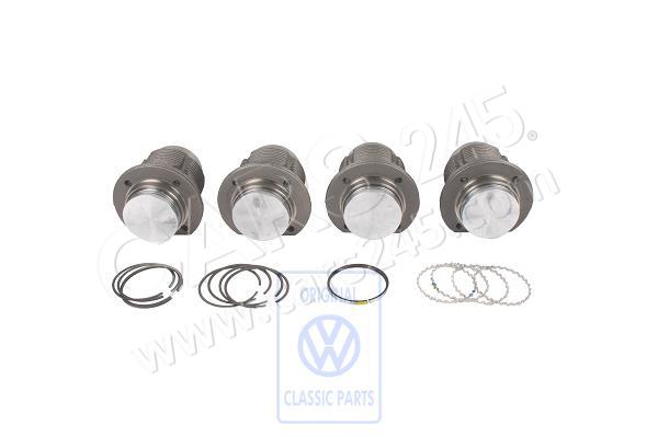 1 cylinder with piston, rings and piston pin Volkswagen Classic 311198069F