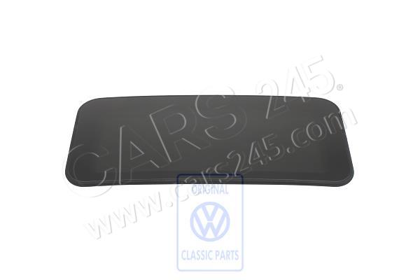 Glass sliding sunroof cover with seal Volkswagen Classic 357877051C