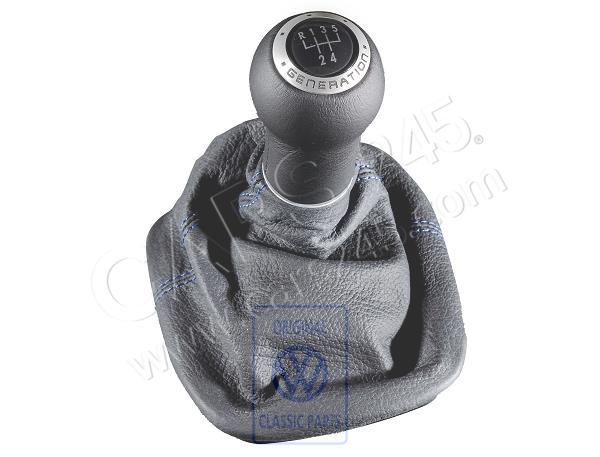 Gearstick knob with boot for gearstick lever (leather) Volkswagen Classic 1J0711113ARJNV