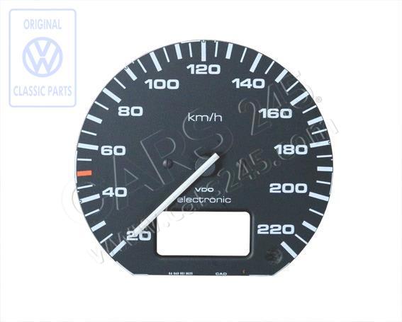 Speedometer with kilometre trip recorder Volkswagen Classic 701957031AA