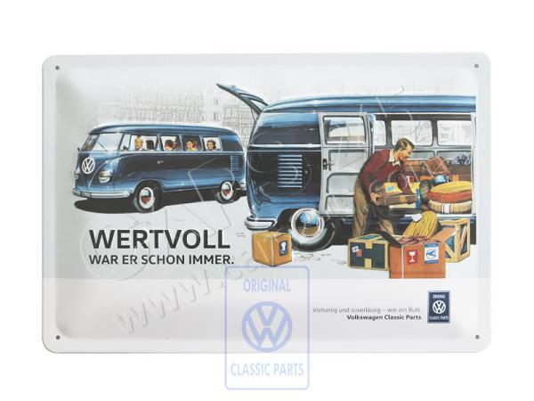 Metal sign Volkswagen Classic ZCP902801