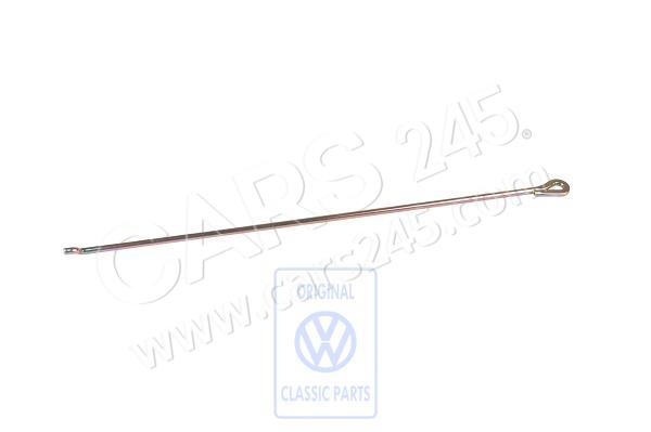 Pull rod for handbrake lever-intermed.lever lhd Volkswagen Classic 281711473