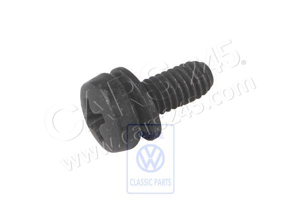 Oval-head bolt, self-locking Volkswagen Classic 443877721B