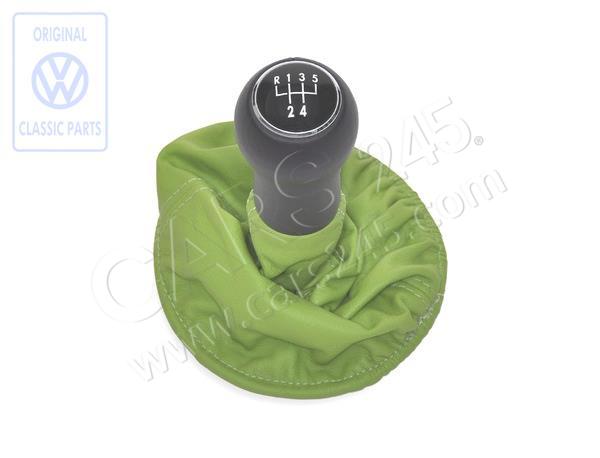 Gearstick knob with boot for gearstick lever (leather) Volkswagen Classic 6X0711118HHGQ