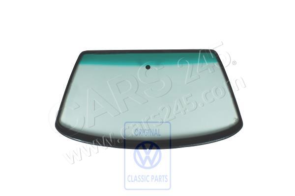 Windscreen (laminated) with colour strip green Volkswagen Classic 3A0845091J