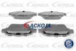 Brake Pad Set, disc brake ACKOJAP A38-0130