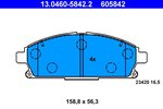 Brake Pad Set, disc brake ATE 13.0460-5842.2