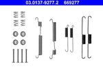 Accessory Kit, brake shoes ATE 03.0137-9277.2