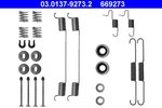 Accessory Kit, brake shoes ATE 03.0137-9273.2