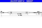 Cable Pull, parking brake ATE 24.3727-0227.2