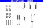 Accessory Kit, brake shoes ATE 03.0137-9046.2