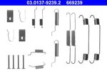 Accessory Kit, brake shoes ATE 03.0137-9239.2