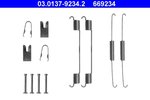 Accessory Kit, brake shoes ATE 03.0137-9234.2