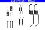 Accessory Kit, brake shoes ATE 03.0137-9262.2