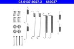 Accessory Kit, brake shoes ATE 03.0137-9027.2