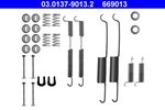 Accessory Kit, brake shoes ATE 03.0137-9013.2
