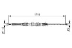 Cable Pull, parking brake BOSCH 1987482378