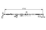 Cable Pull, parking brake BOSCH 1987482348