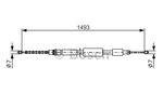 Cable Pull, parking brake BOSCH 1987477323