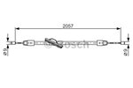 Cable Pull, parking brake BOSCH 1987482331