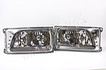 Headlights Front Lamps Pair fits MERCEDES W123 1976-1986 Cars245 440-1101T