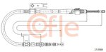 Cable Pull, parking brake COFLE 170588