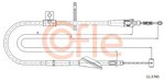 Cable Pull, parking brake COFLE 115745