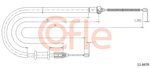 Cable Pull, parking brake COFLE 116678