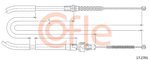 Cable Pull, parking brake COFLE 172701