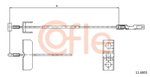 Cable Pull, parking brake COFLE 116803