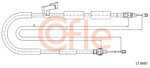 Cable Pull, parking brake COFLE 170685