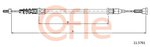 Cable Pull, parking brake COFLE 115761