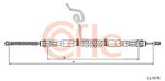 Cable Pull, parking brake COFLE 115576