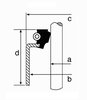 Seal Ring, valve stem CORTECO 49472011