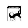 Shaft Seal, automatic transmission CORTECO 19035212B