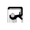 Shaft Seal, power steering pump CORTECO 19026201B