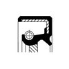 Shaft Seal, power steering pump CORTECO 19026213B