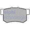 Brake Pad Set, disc brake DELPHI LP948