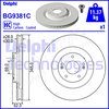 Brake Disc DELPHI BG9381C
