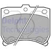 Brake Pad Set, disc brake DELPHI LP620