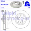 Brake Disc DELPHI BG5024C