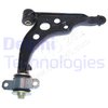 Control Arm/Trailing Arm, wheel suspension DELPHI TC1285