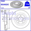 Brake Disc DELPHI BG4922C