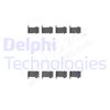 Accessory Kit, disc brake pad DELPHI LX0226