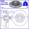 Brake Disc DELPHI BG9116RS